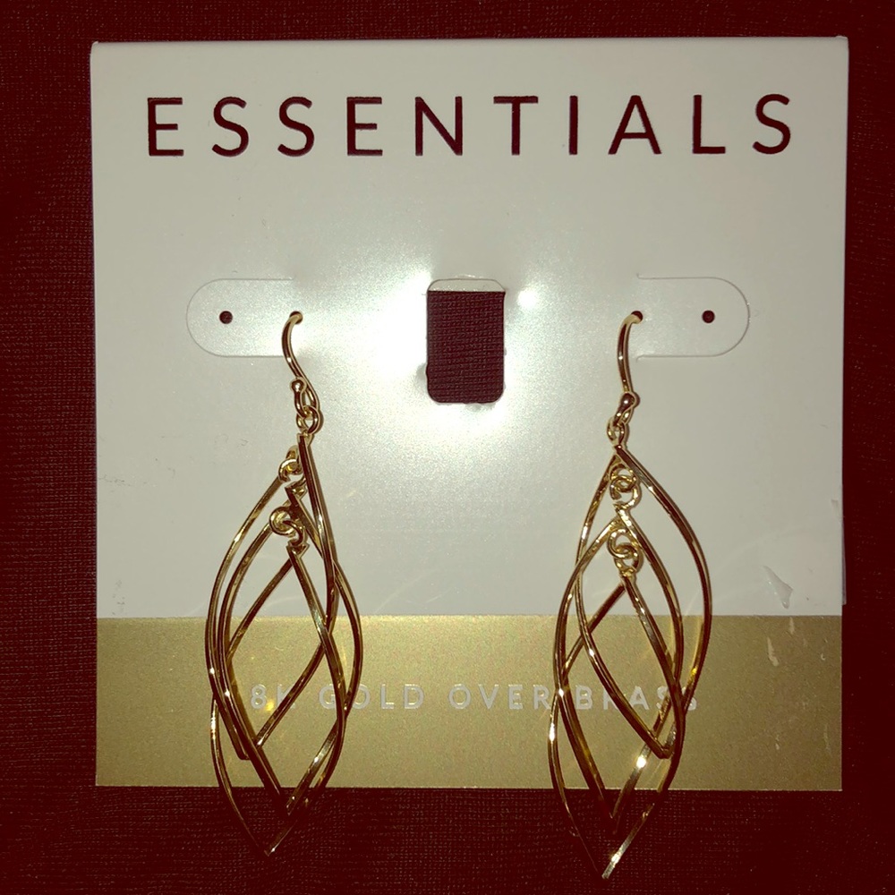 Essentials drop earrings